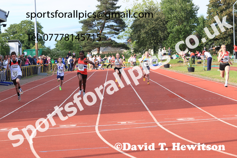100 metres, 2026 NEGP No 3, Monkton. Photo: David T. Hewitson/Sports for All Pics